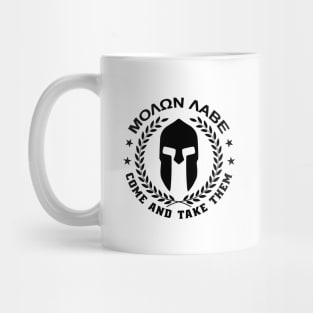 Mod.29 Molon Labe Greek Spartan Mug